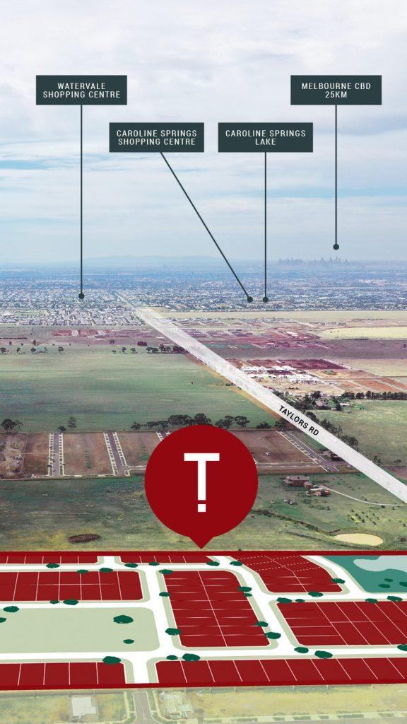 Taylors Estate — Aerial image